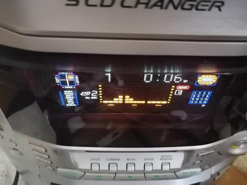Mini Component Systems Panasonic Sa-Ns77Md 5 Cd