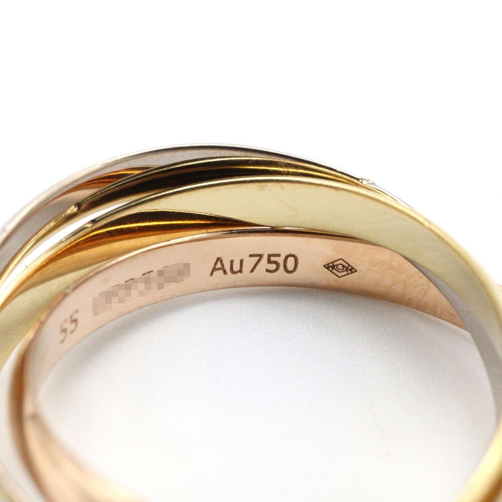 Cartier Ring B4234200 K18 K18Wg Used A