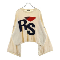 Raf Simons Knit Sweater Oversized Intarsia Pull Rs
