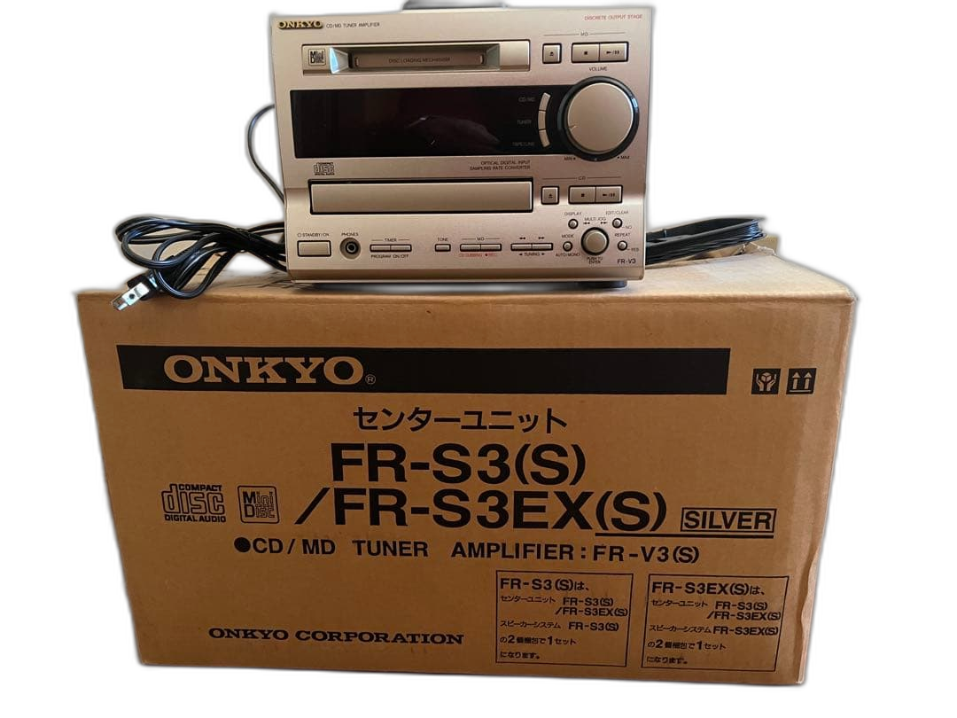 Onkyo Cd Md Cassette Deck Fr-S3(S) Fr-S3Ex(S)