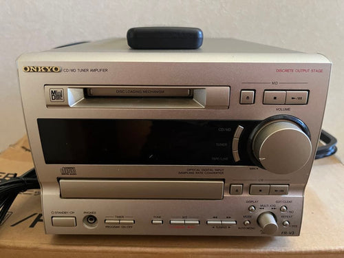 Onkyo Cd Md Cassette Deck Fr-S3(S) Fr-S3Ex(S)