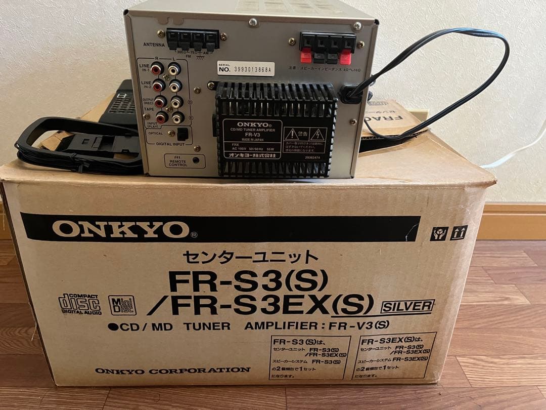 Onkyo Cd Md Cassette Deck Fr-S3(S) Fr-S3Ex(S)