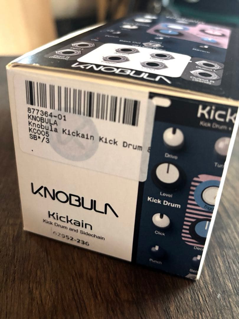 Modular Synthesizer Knobula Kickain Eurorack