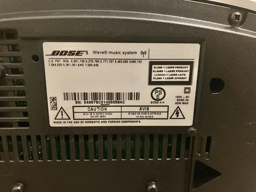 Bose Cd Sacd Players Wave Music System