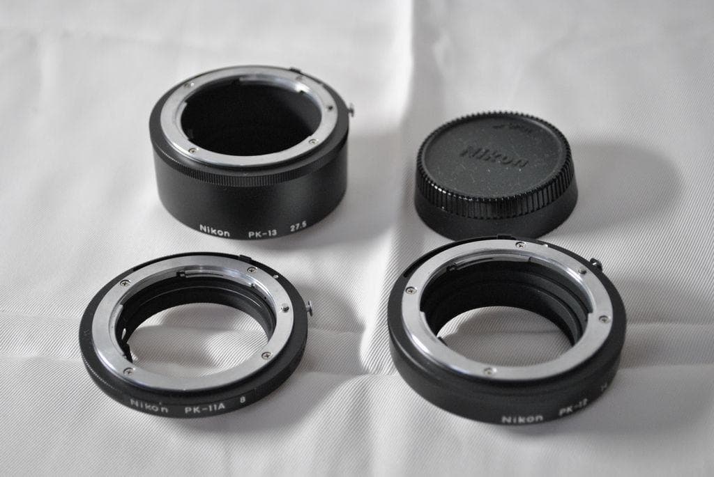 Nikon Close-Up Rings (Extension Tubes) Pk-11A/Pk-12/Pk-13