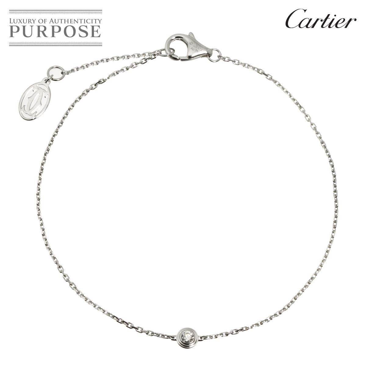 Cartier Bracelet Xs K18 Wg 750 D Amour 90328194