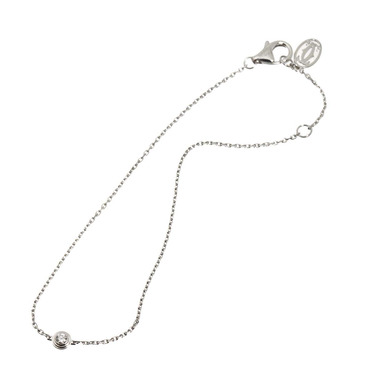 Cartier Bracelet Xs K18 Wg 750 D Amour 90328194