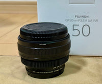 Fujifilm Prime Lenses Fujinon Gf50Mmf3.5 R Lm Wr