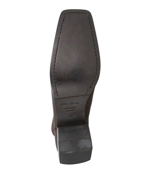 Western Boots Rick Owens Dark Brown