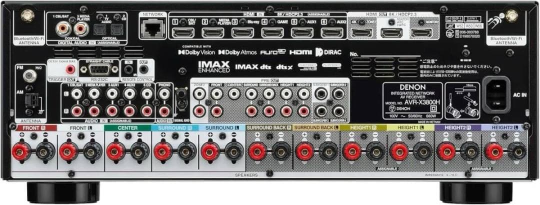 Others Denon Avr-X3800H Av