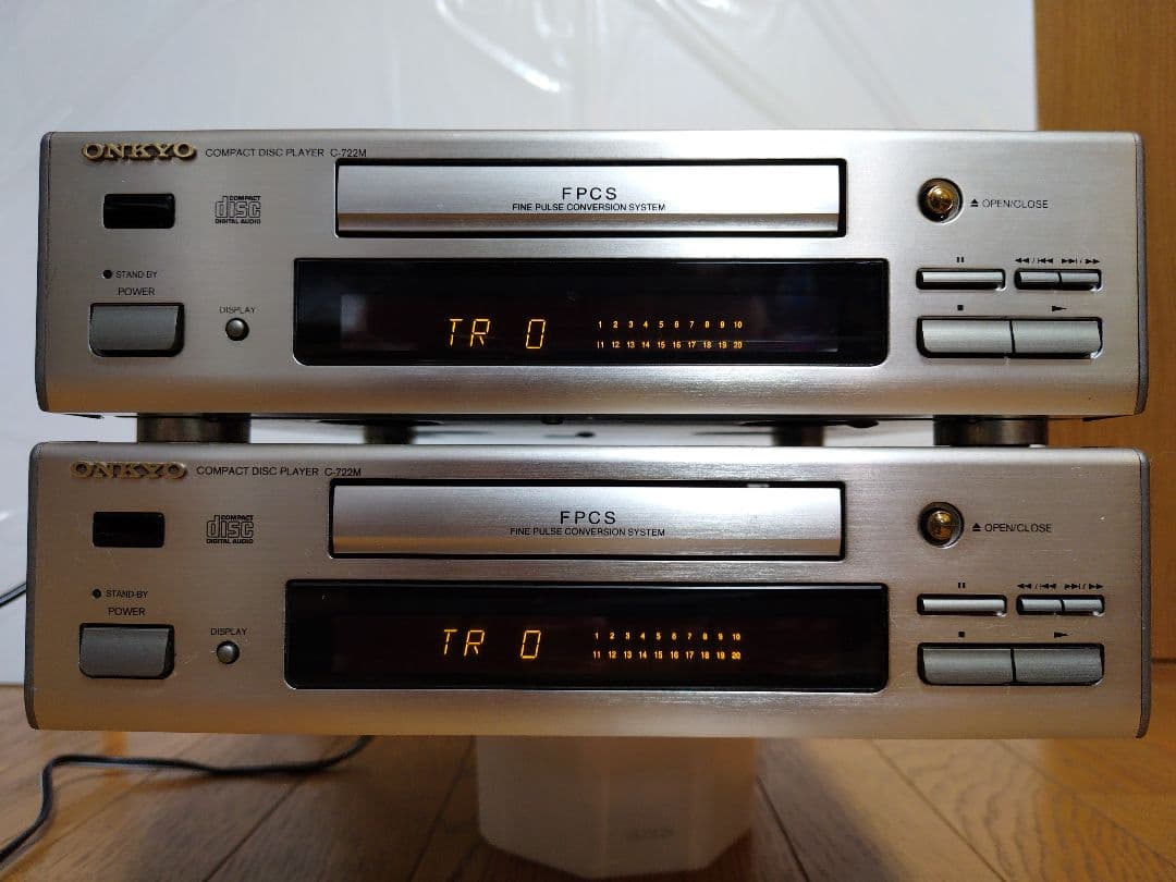 Cd Md Cassette Deck Onkyo C-722M 2