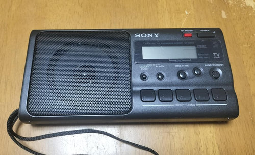 Radio And Boombox Sony Icf-M350V Fm Am