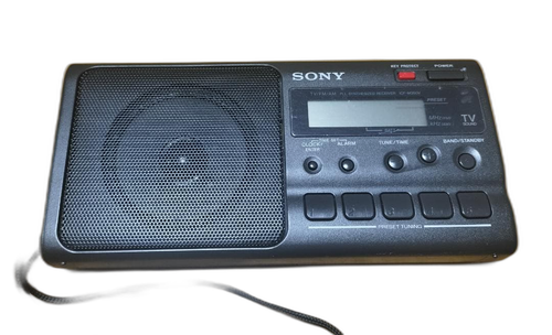 Radio And Boombox Sony Icf-M350V Fm Am