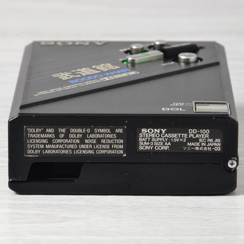 Sony Cassette Player Walkman Dd-100 Ty389