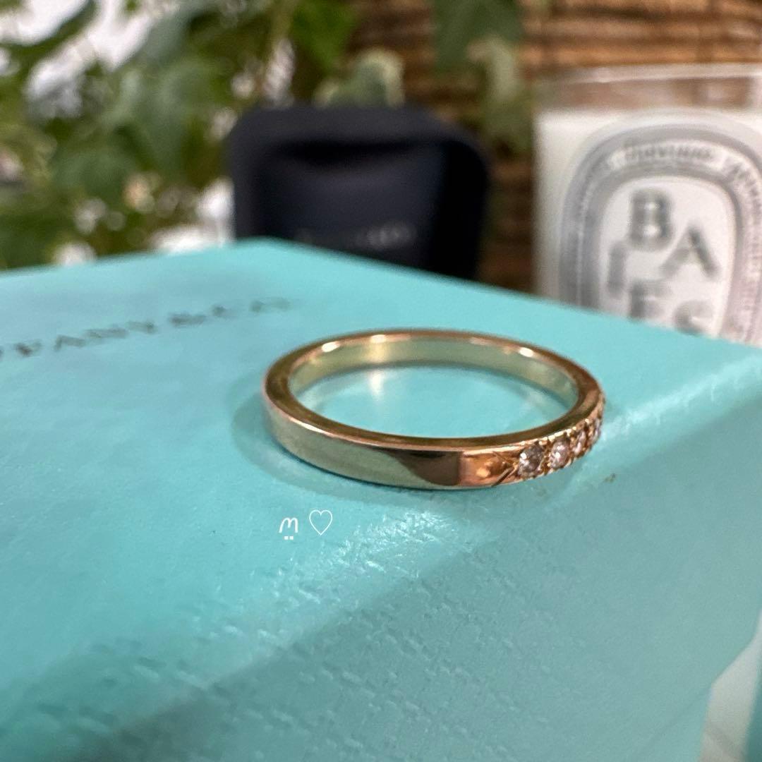 Tiffany Rings 7 K18
