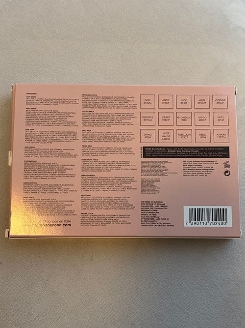 Natasha Denona Eye Shadow Pallet Retro Palette