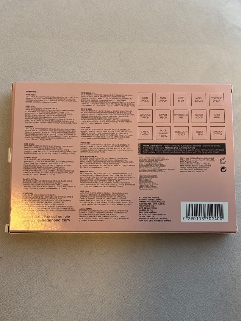 Natasha Denona Eye Shadow Pallet Retro Palette