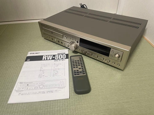 Teac Cd, Md Cassette Decks Rw-800