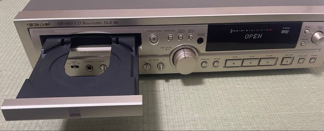 Teac Cd, Md Cassette Decks Rw-800