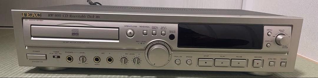Teac Cd, Md Cassette Decks Rw-800