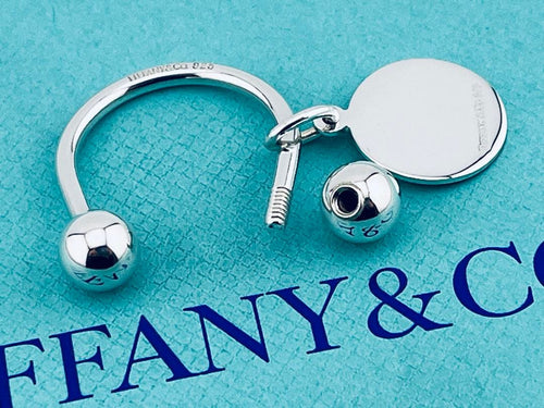 Tiffany Keychain Key Ring D034 925