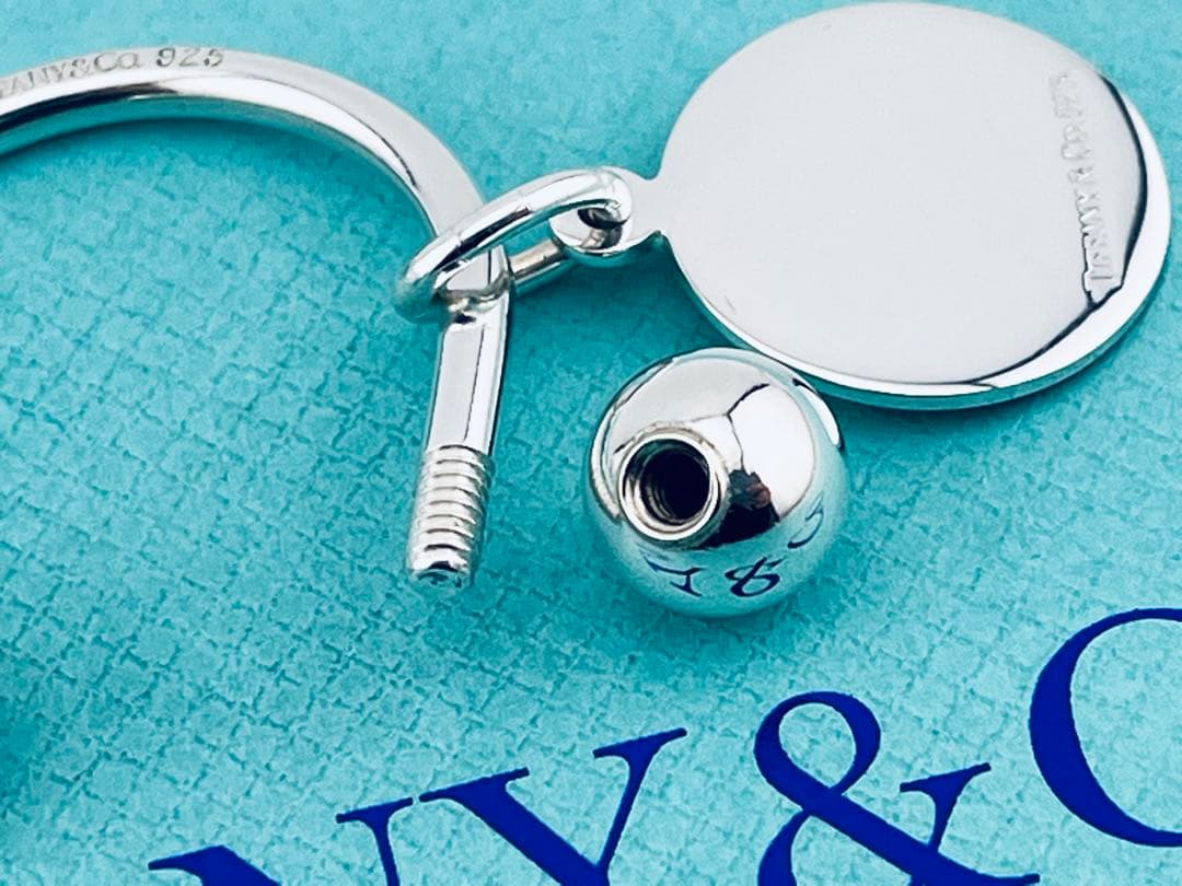 Tiffany Keychain Key Ring D034 925