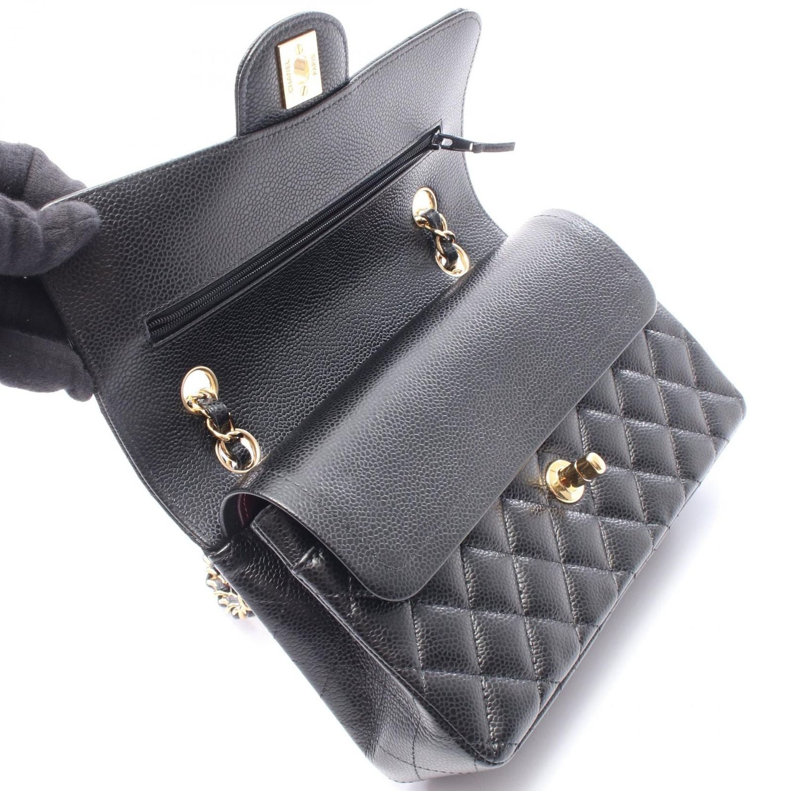 Chanel Shoulder Bag W Used A
