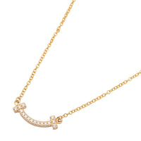 Tiffany Necklace Co T 62617772 40.5/45.5 K18Pg