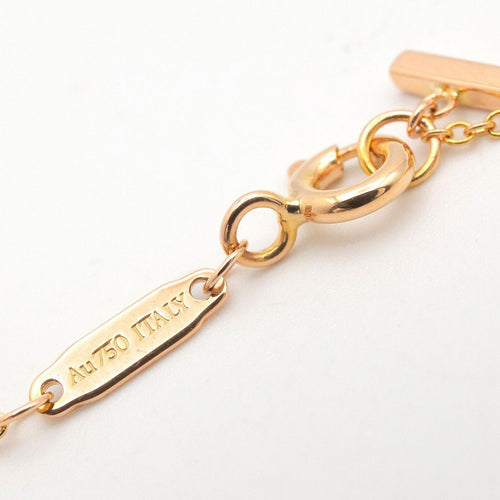 Tiffany Necklace Co T 62617772 40.5/45.5 K18Pg