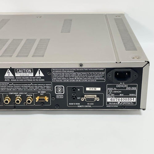 Denon Cd Sacd Player Dvd-2930 Cd/Dvd/Sacd