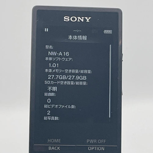 Sony Digital Audio Player Walkman Nw-A16 32Gb