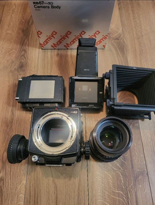 Mamiya Large -Size Medium Format Camera (Film) Rb67-Sd