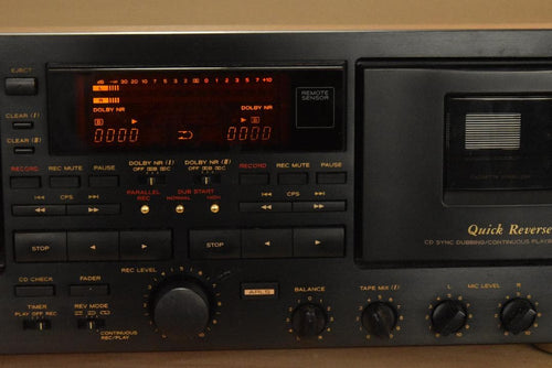 Cd Md Cassette Deck Teac W-6000R
