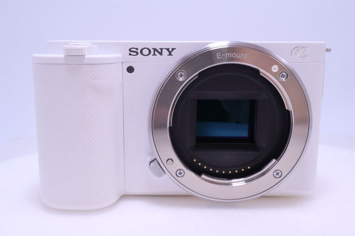 Sony Mirrorless Interchangeable Lips 27 Zv-E10 Vlog Vlogcam Aps-C (White)(