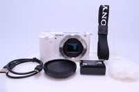 Sony Mirrorless Interchangeable Lips 27 Zv-E10 Vlog Vlogcam Aps-C (White)(