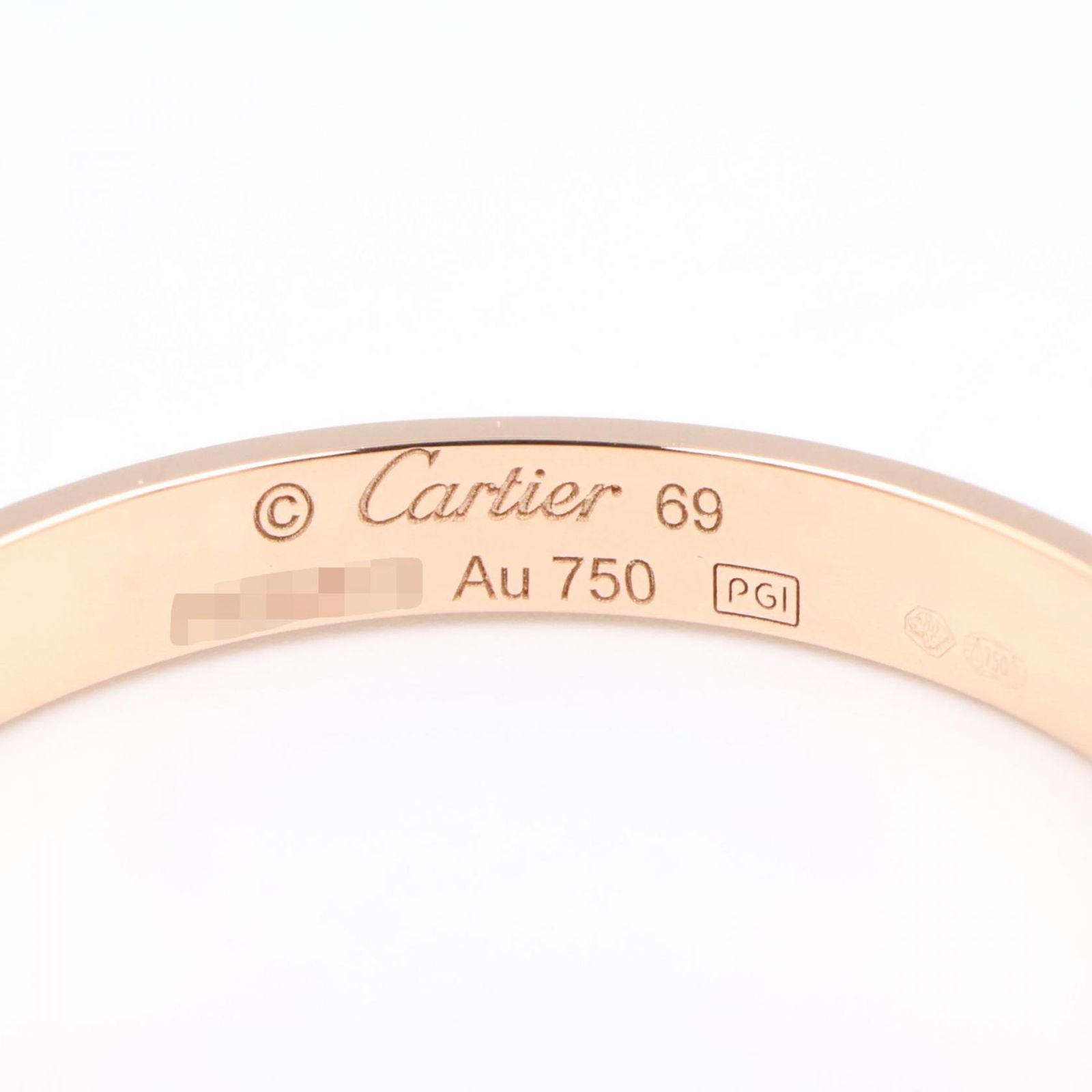 Cartier Ring B4085200 K18Pg Used A
