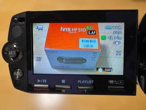 Canon Video Cameras Ivis Hf S10