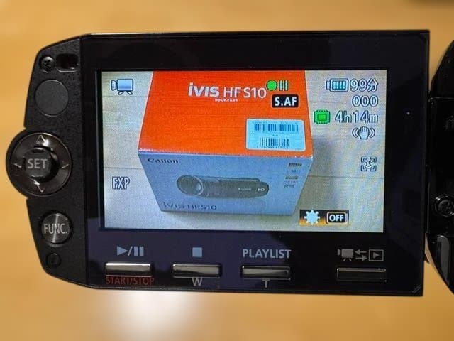 Canon Video Cameras Ivis Hf S10