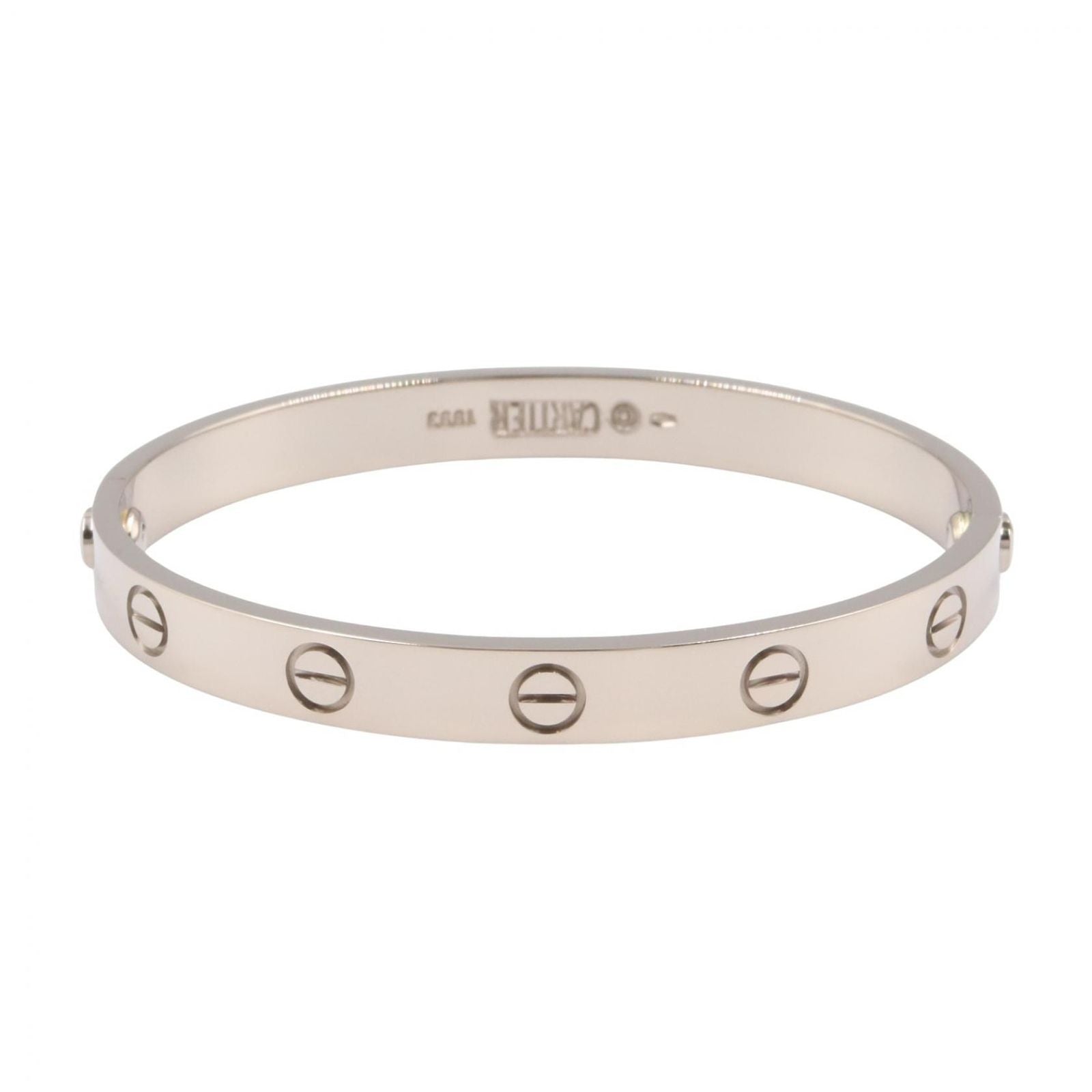 Cartier Bracelet 15 K18Wg Used A