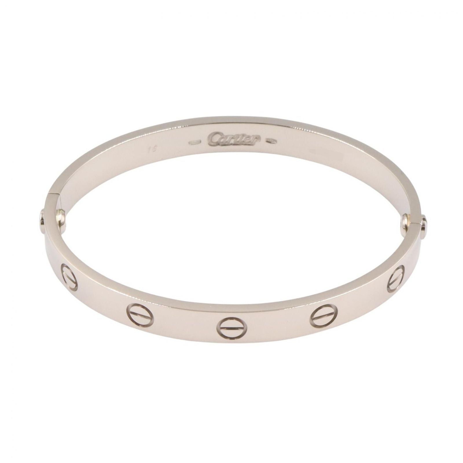 Cartier Bracelet 15 K18Wg Used A
