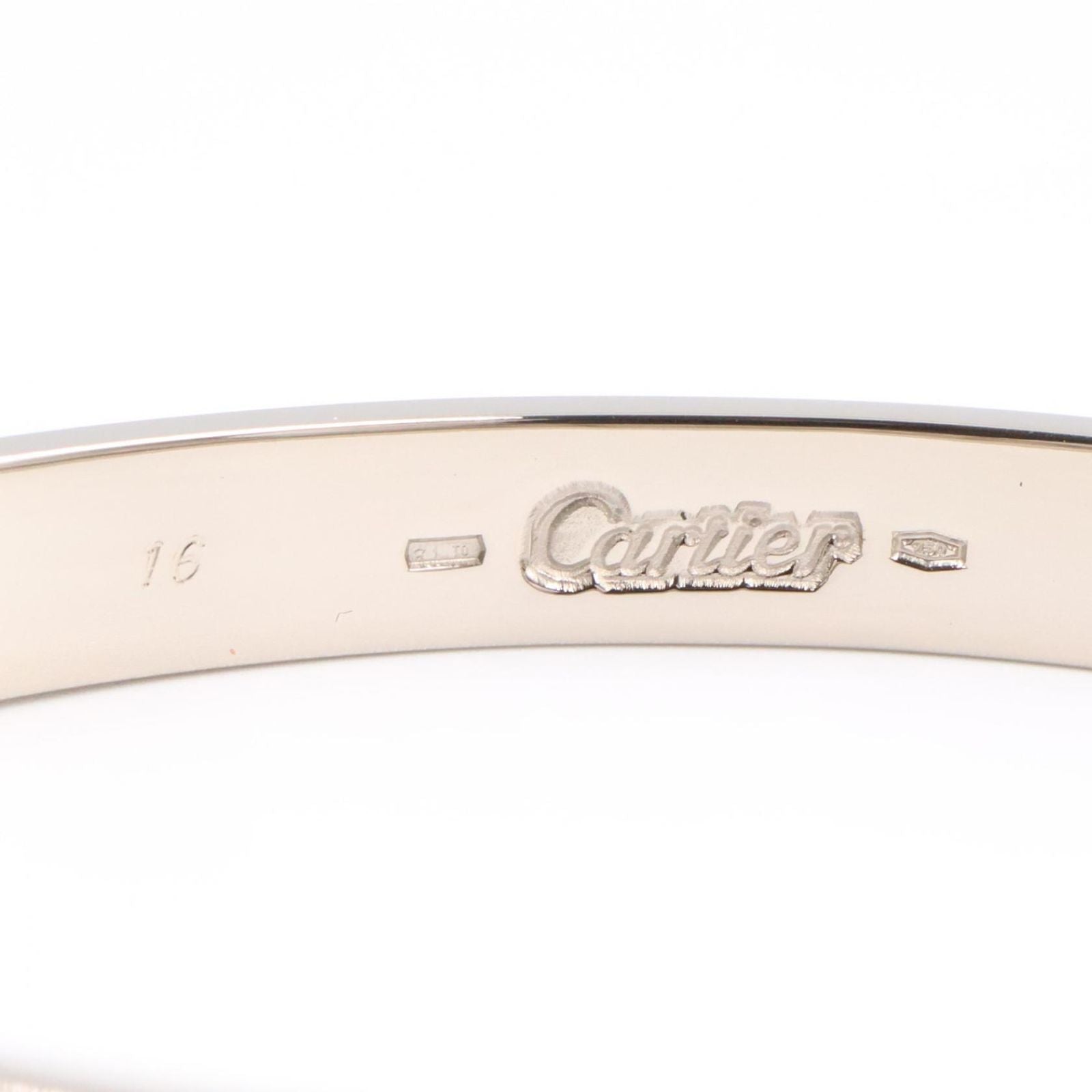 Cartier Bracelet 15 K18Wg Used A