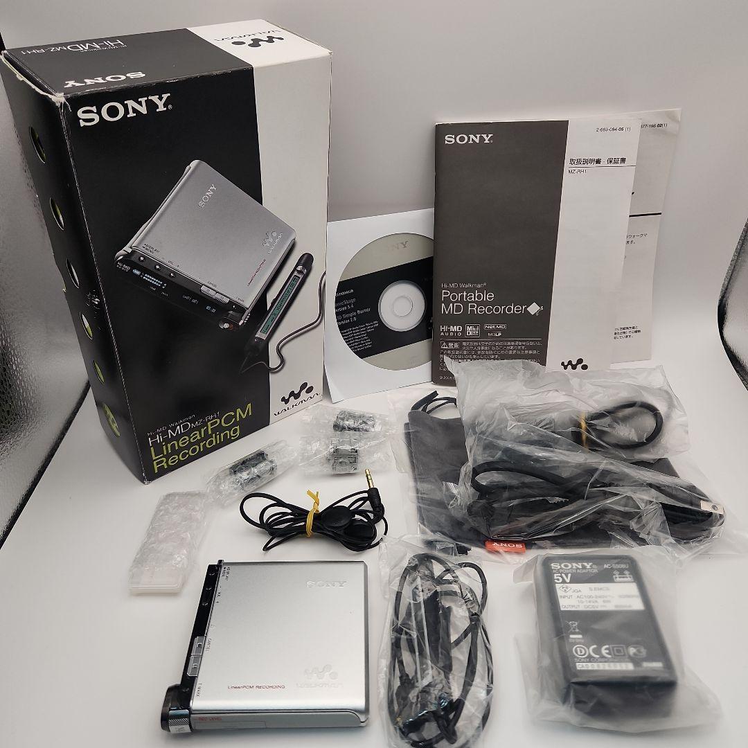 Sony Portable Md Player Mz-Rh1 Hi-Md Walkman