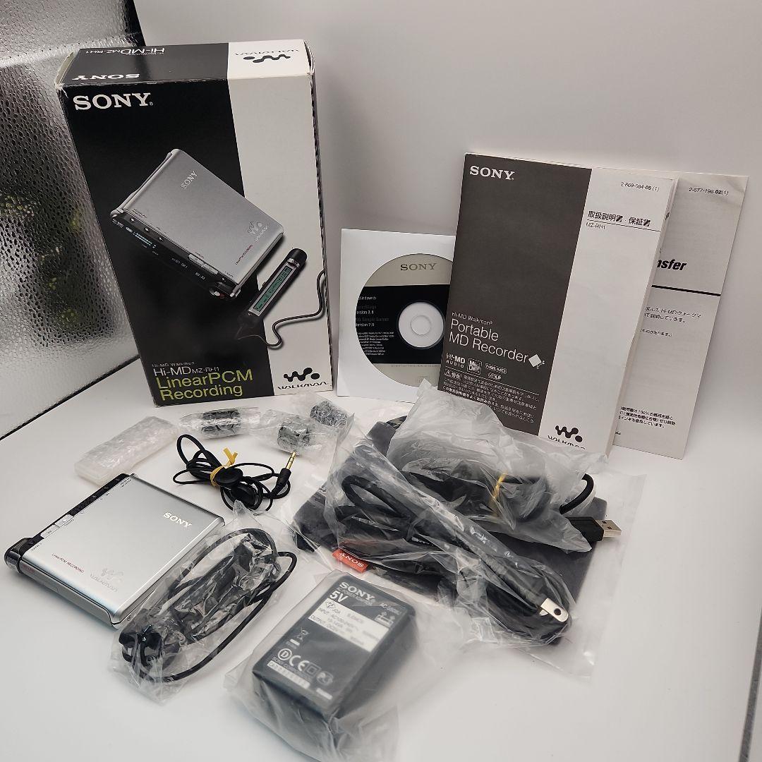 Sony Portable Md Player Mz-Rh1 Hi-Md Walkman