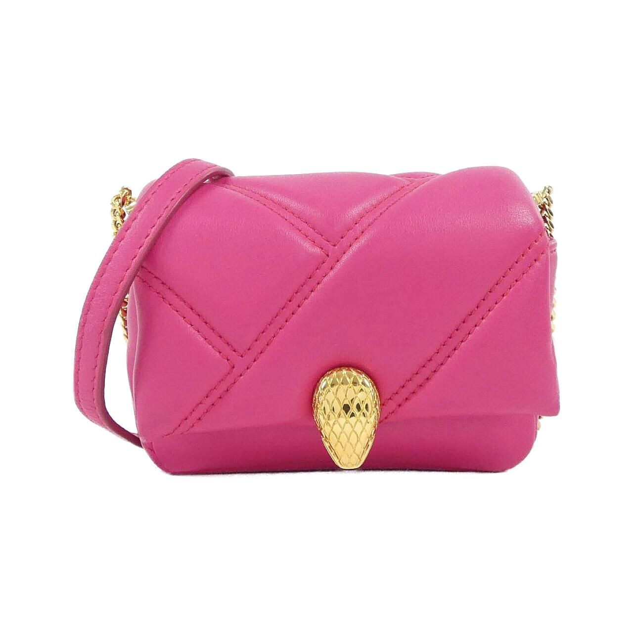 Bvlgari Shoulder Bag Serpenti Cabochon 293113 Pink( Gold(