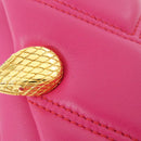 Bvlgari Shoulder Bag Serpenti Cabochon 293113 Pink( Gold(