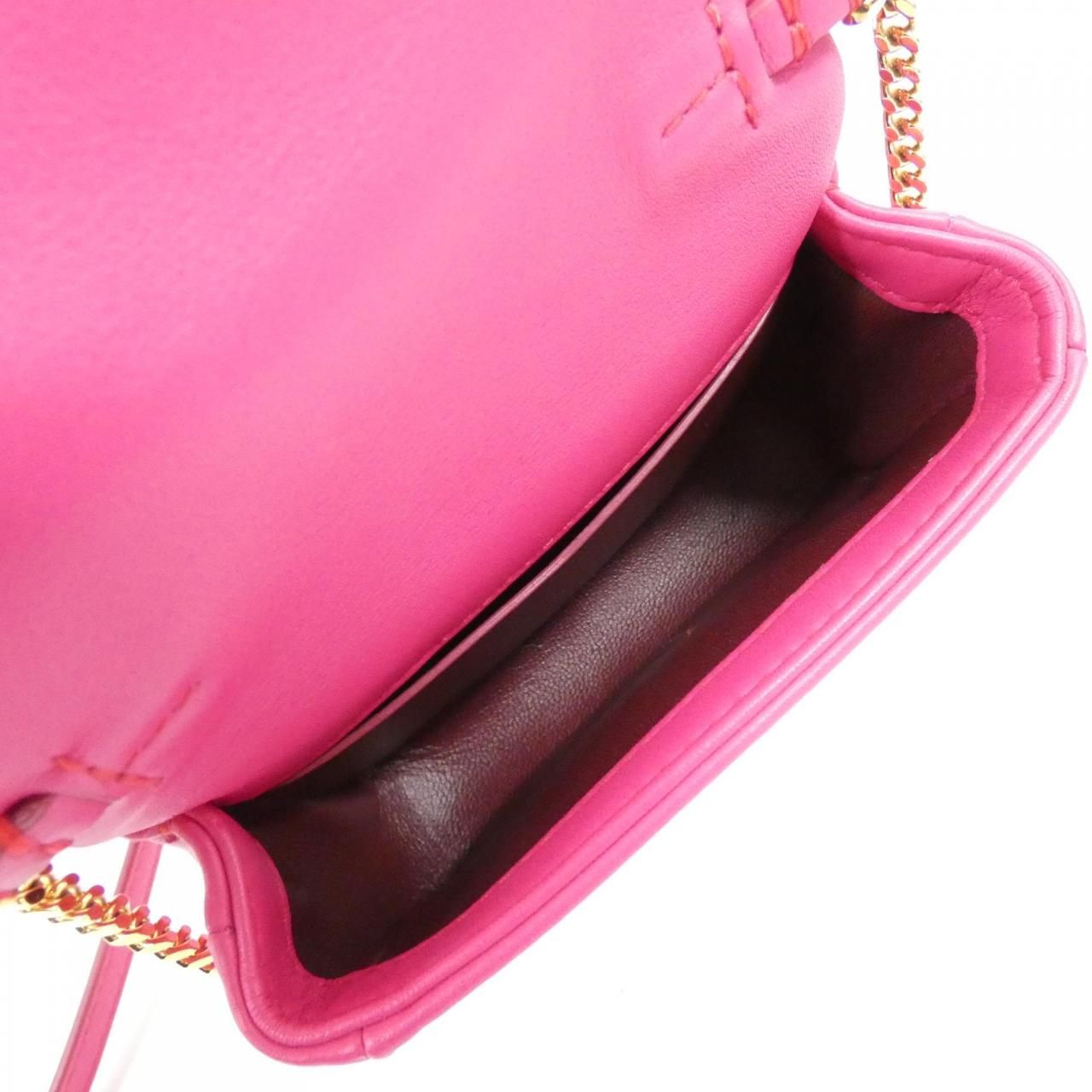 Bvlgari Shoulder Bag Serpenti Cabochon 293113 Pink( Gold(
