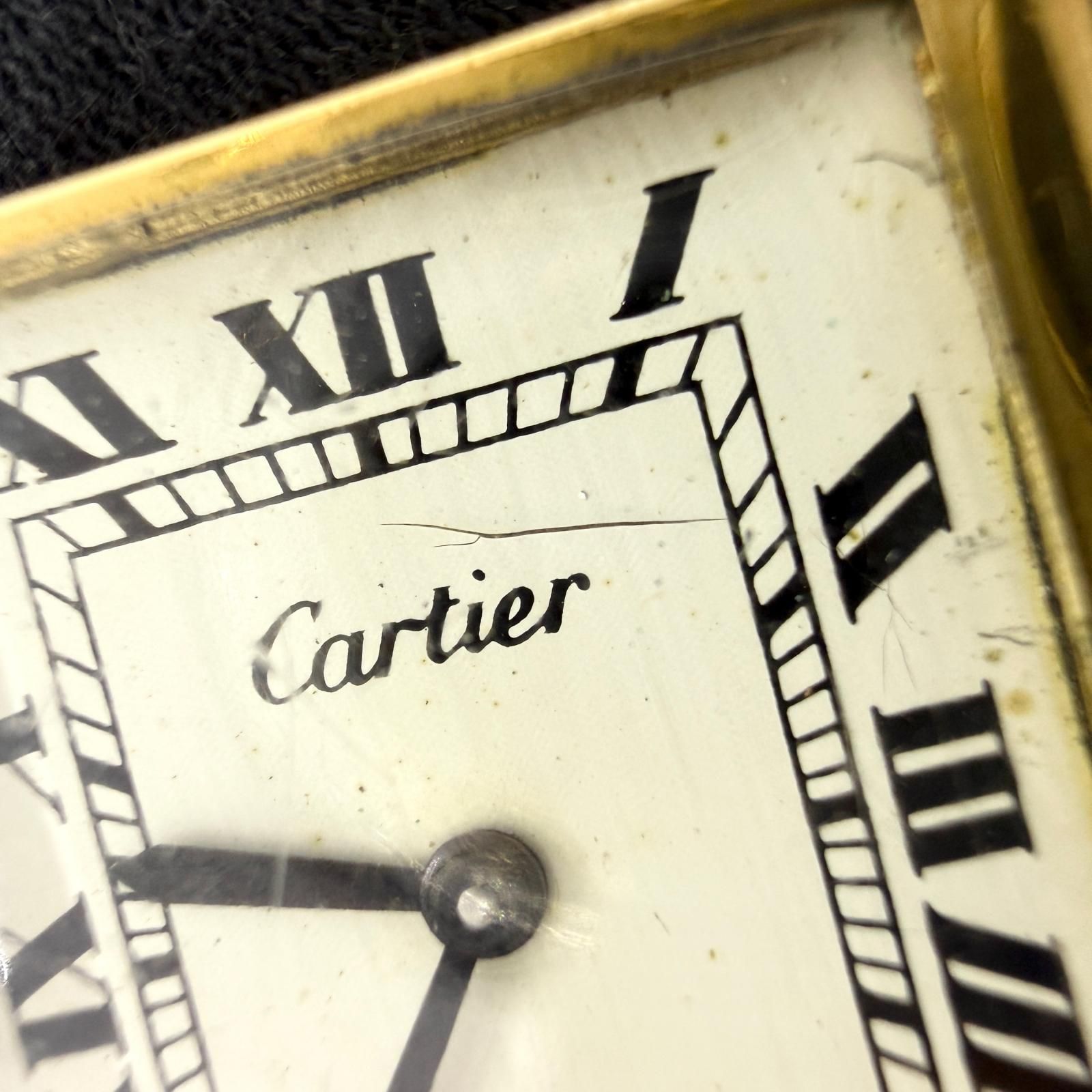 Cartier Hand -Wound Clock