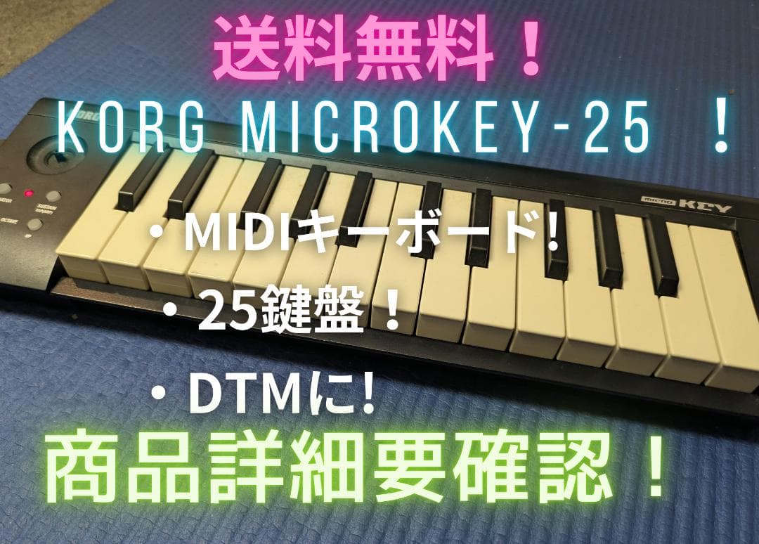 Korg Midi Keyboard Pad Microkey-25