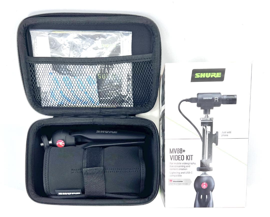 Shure Condenser Microphone Mv88+