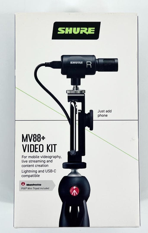 Shure Condenser Microphone Mv88+